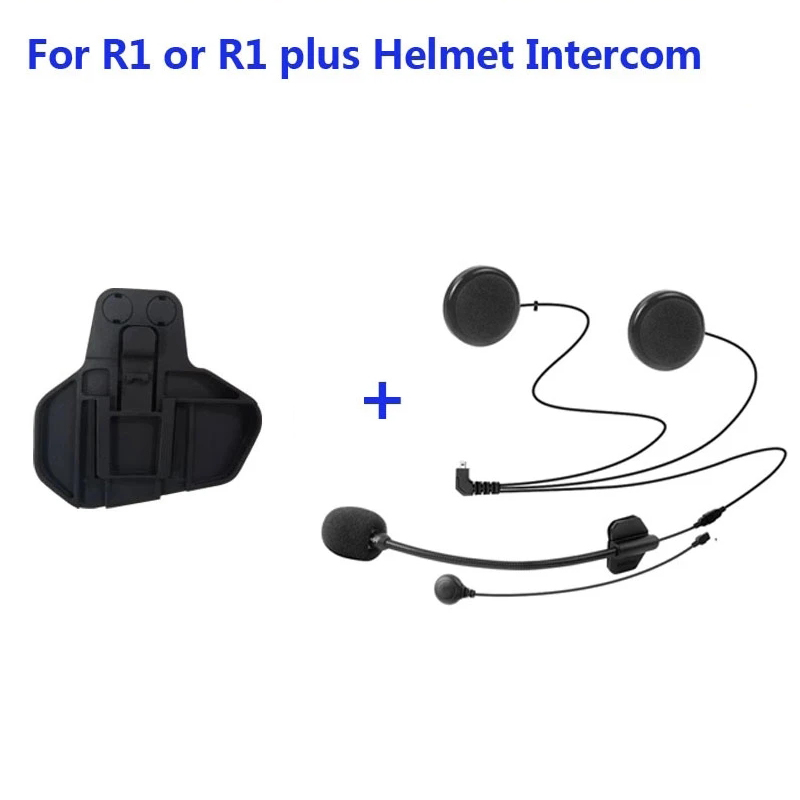 Full Face Motorcycle Helmet With Bluetooth - FreedConn Original Accessories Hard/Soft Microphone 5