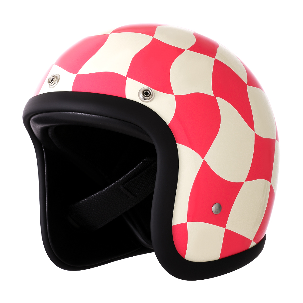 Vintage Open Face Retro Helmet - TT&COCASCOS Motorcycle Helmet Jet with New