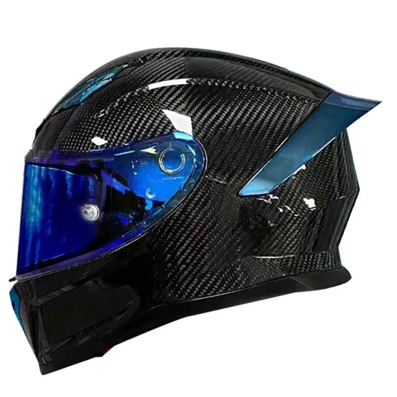 Carbon Fiber Lightweight Motorcycle Helmet - High-Performance Racing Advanced Safety Lightweight Motorcycle