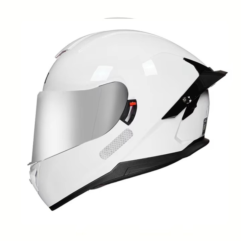 Dual Visor Motorcycle Racing Helmet - Airo Motorcycle Full Face Helmet Dual