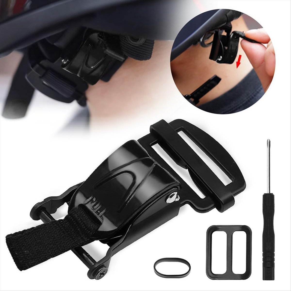 Quick Release Buckle Motorcycle Helmet - Compatible Helmet Quick Release Buckle Replacement
