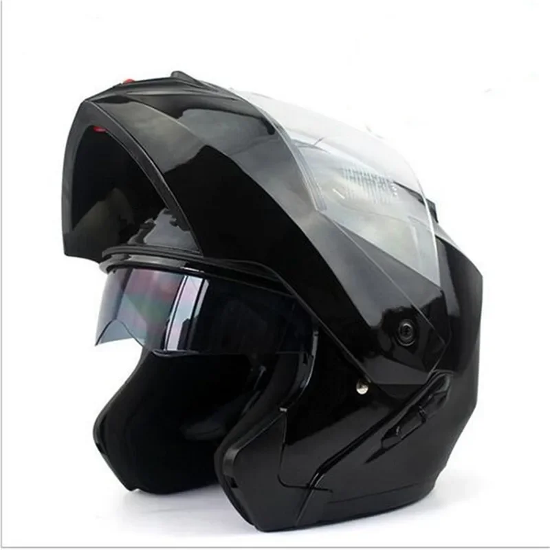 Dual Visor Motorcycle Racing Helmet - Latest DOT Approved Safety Modular Motorcycle