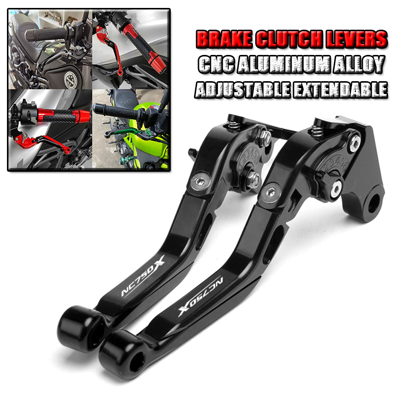 Cnc Aluminum Adjustable Brake Clutch Levers - For Honda NC750X NC 750 X