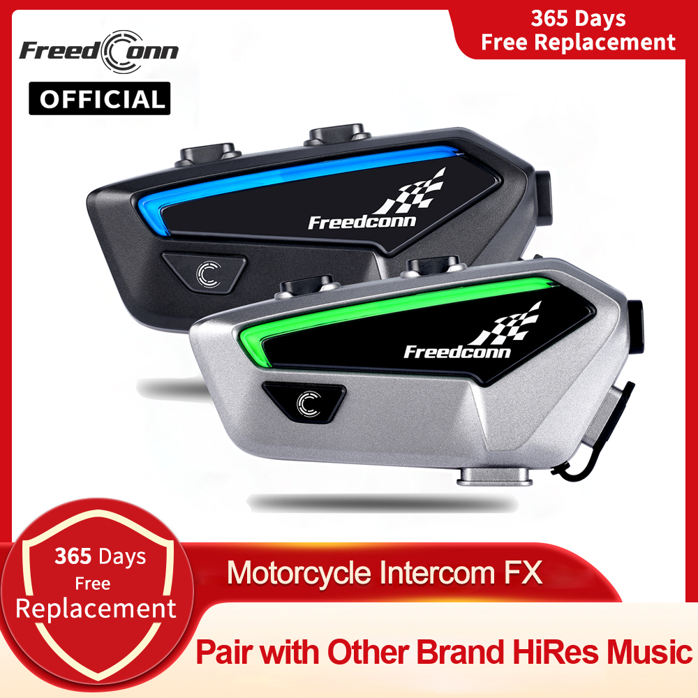 Full Face Motorcycle Helmet With Bluetooth - Motorcycle Intercom Bluetooth Helmet Headset Freedconn