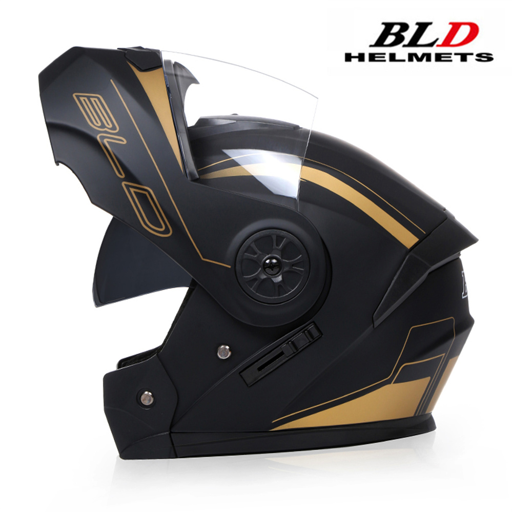 Modular Flip Up Motorcycle Helmet Dot Approved - Personalised Full Face Casco Flip Up