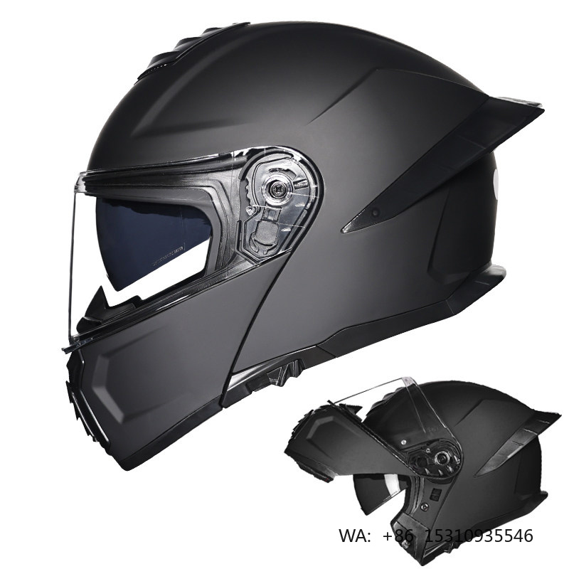 DOT Approved Dual Visor Motorb - Dual Visor Motorcycle Racing Helmet ulasan dan harga