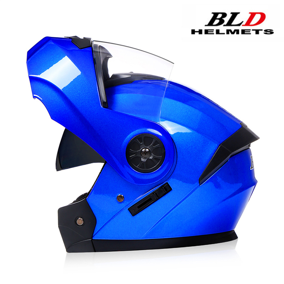 Dual Lens Helmet Modular Fashi - Dual Visor Motorcycle Racing Helmet ulasan dan harga