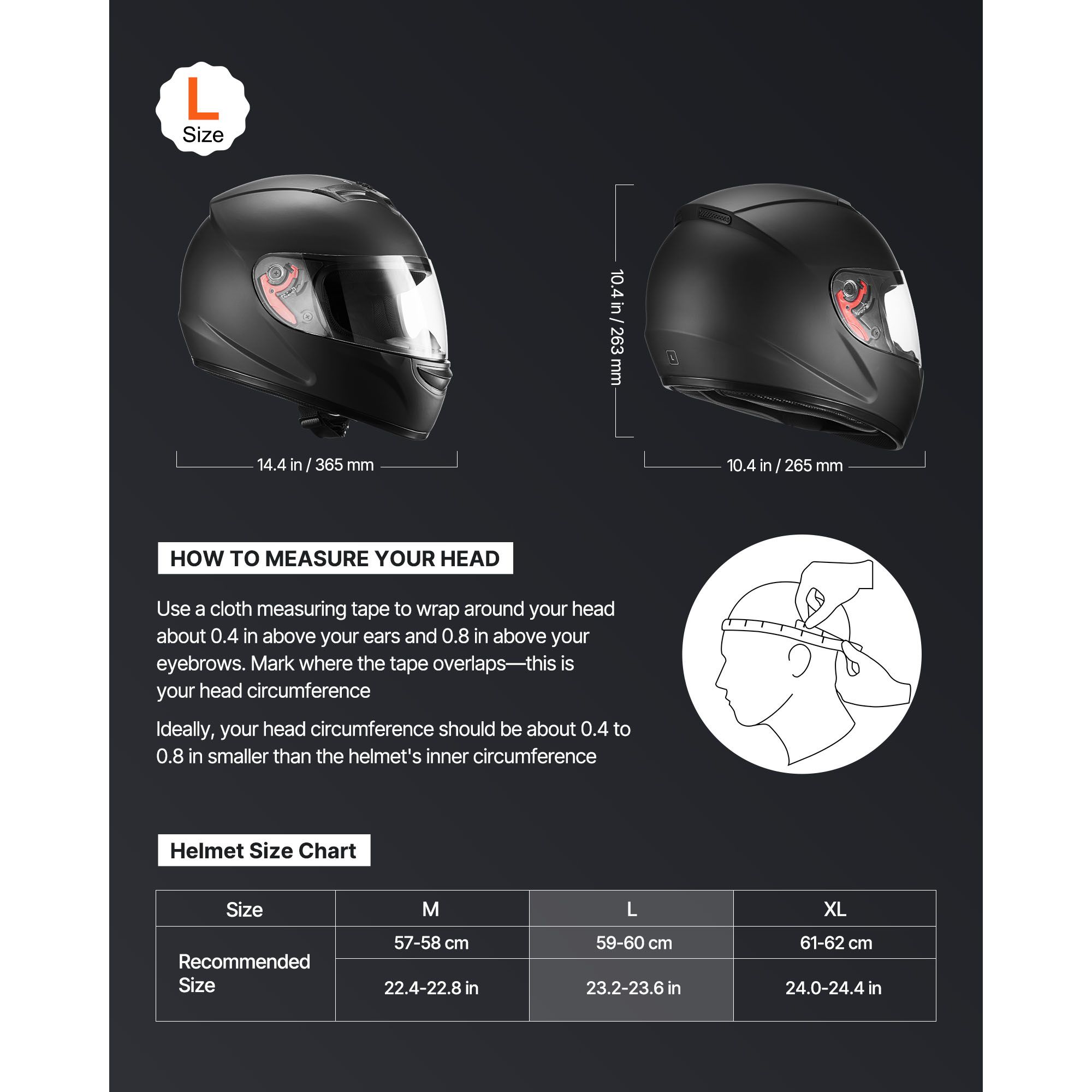 Motorcycle Helmet, Full Face,  - Dual Visor Motorcycle Racing Helmet ulasan dan harga