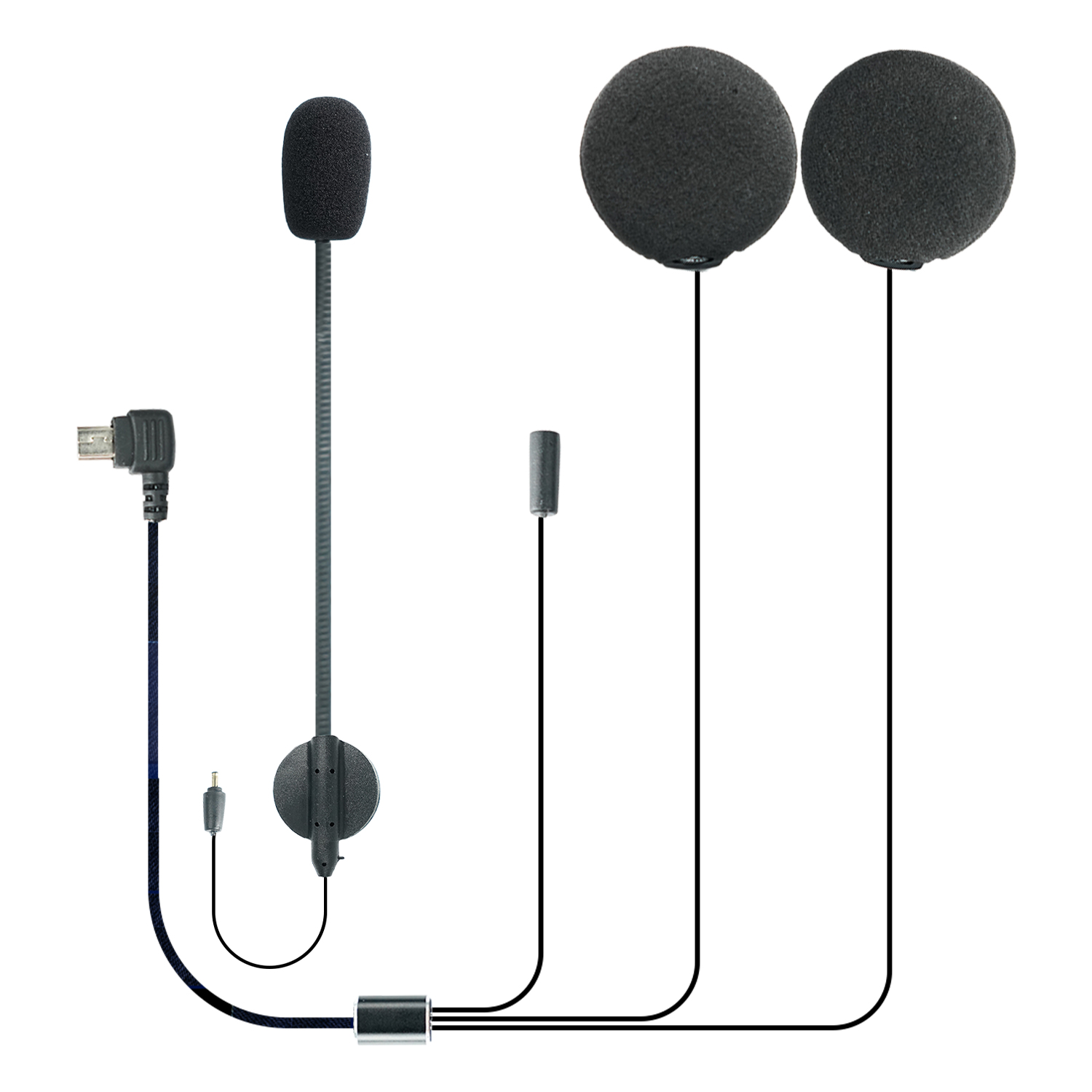 Fodsports Microphone Speaker E - Universal Motorcycle Helmet Intercom Headset ulasan dan harga
