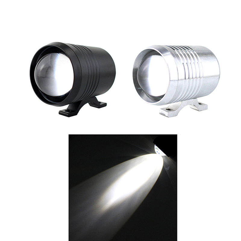 External Motorcycle U2 Spotlig - Universal Motorcycle Led Headlight Projector ulasan dan harga