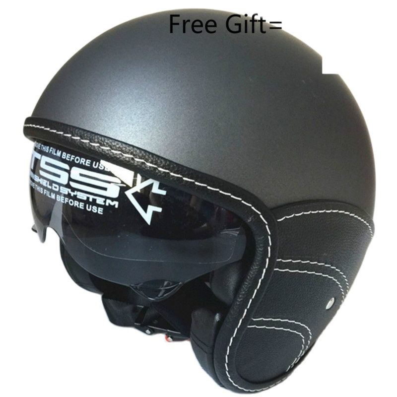 Half Face Vintage Motorcycle H - Vintage Open Face Retro Helmet ulasan dan harga