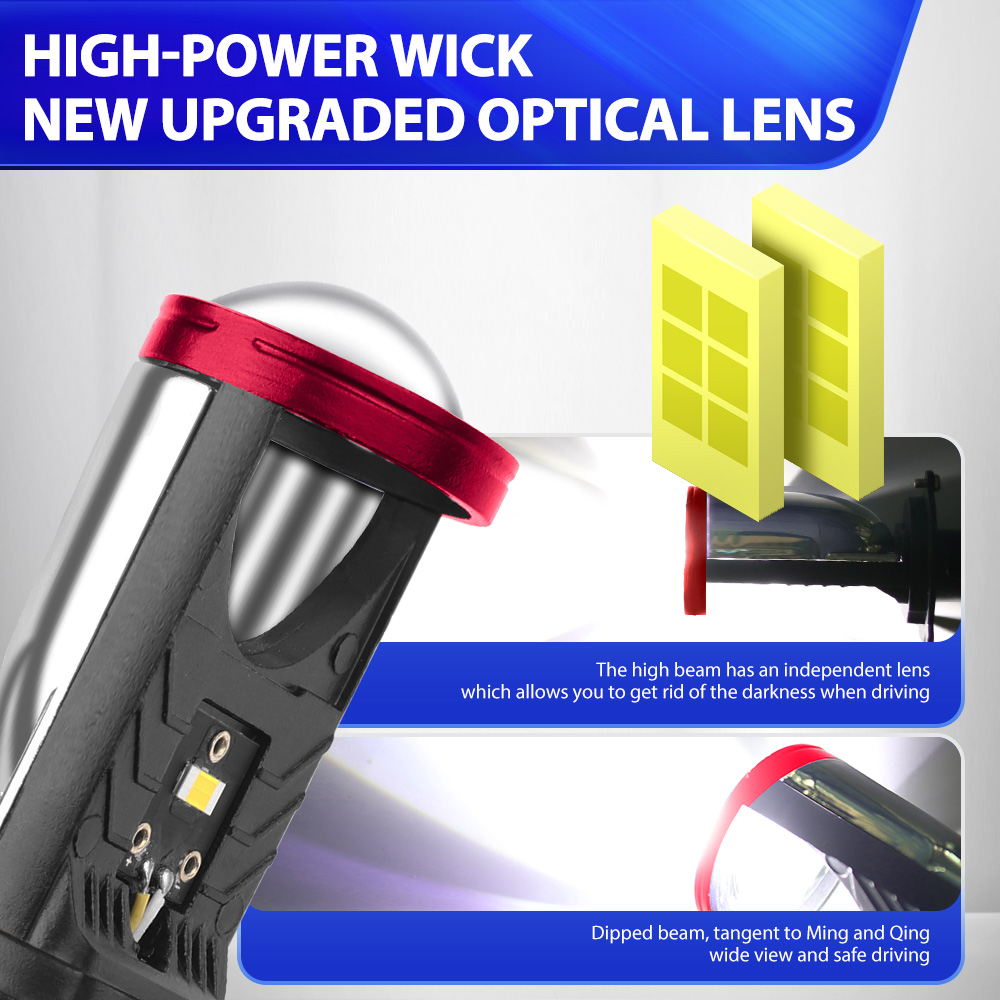 For Kawasaki ZG1400 Concours 2 - Universal Motorcycle Led Headlight Projector ulasan dan harga
