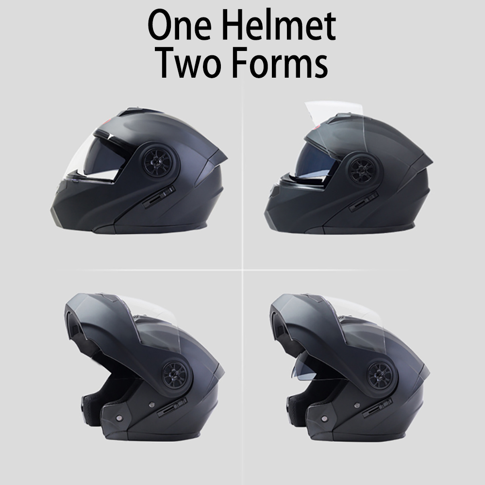 Bluetooth Men's Motorcycle Hel - Full Face Motorcycle Helmet With Bluetooth ulasan dan harga