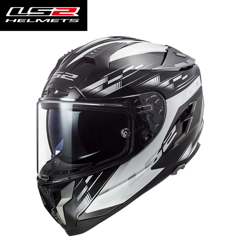 LS2 Challenger FF327 FF800 Ful - Dual Visor Motorcycle Racing Helmet ulasan dan harga