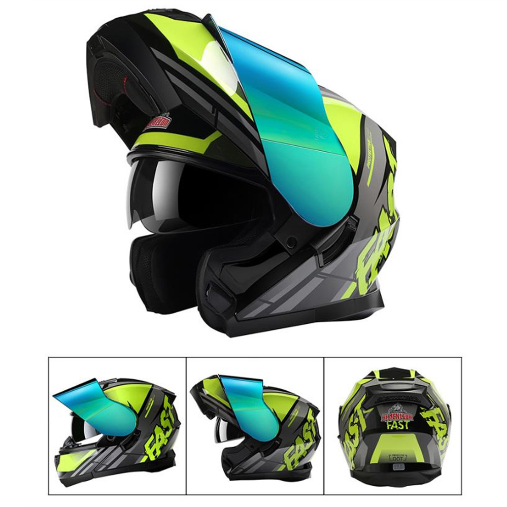 Full Face ADV Motorcycle Dual  - Dual Visor Motorcycle Racing Helmet ulasan dan harga
