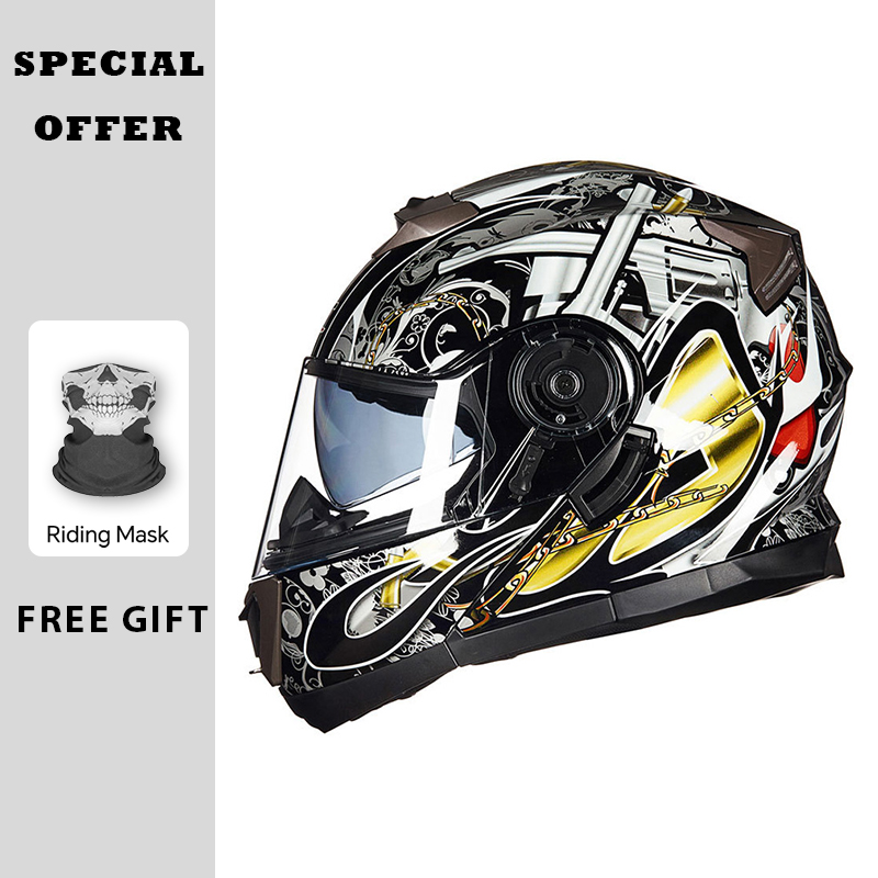Motorcycle Helmets Modular Fli - Modular Flip Up Motorcycle Helmet Dot Approved ulasan dan harga
