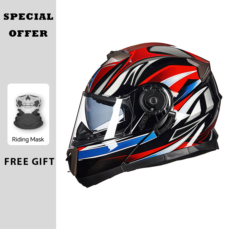 Motorcycle Helmets Modular Fli - Modular Flip Up Motorcycle Helmet Dot Approved ulasan dan harga