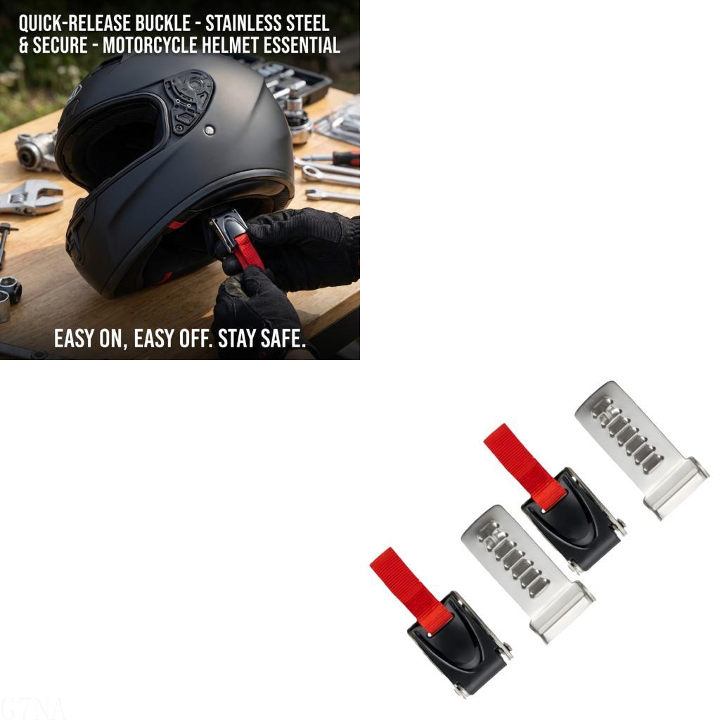 G7NA Motorcycle Helmets necess - Quick Release Buckle Motorcycle Helmet ulasan dan harga