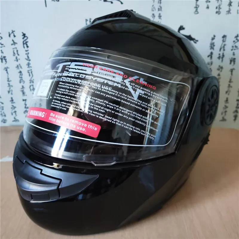 Flip Up Motorcycle Modular Mot - Motorcycle Helmet Inner Sun Visor Lens ulasan dan harga
