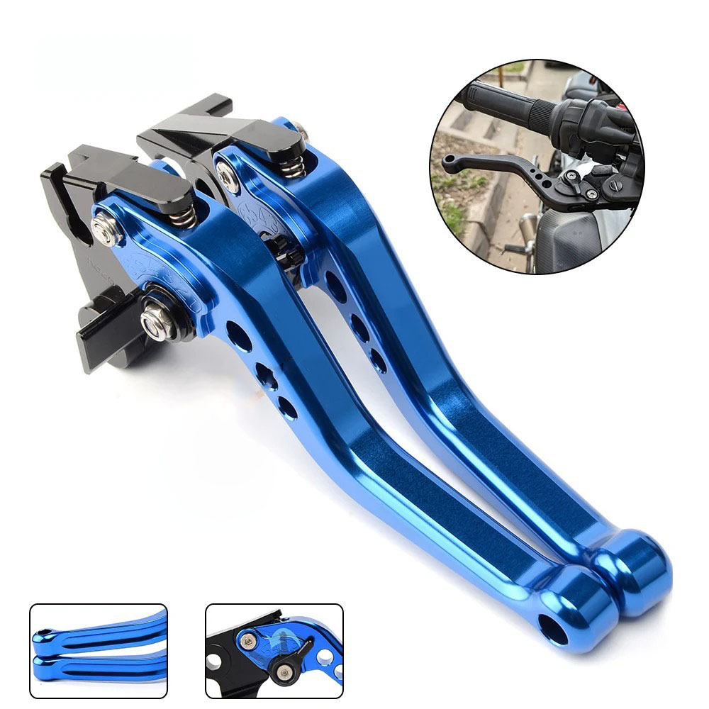 For Yamaha MT-03 2005-2014 Mot - Cnc Aluminum Adjustable Brake Clutch Levers ulasan dan harga