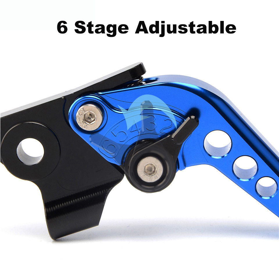 For Yamaha MT-03 2005-2014 Mot - Cnc Aluminum Adjustable Brake Clutch Levers ulasan dan harga