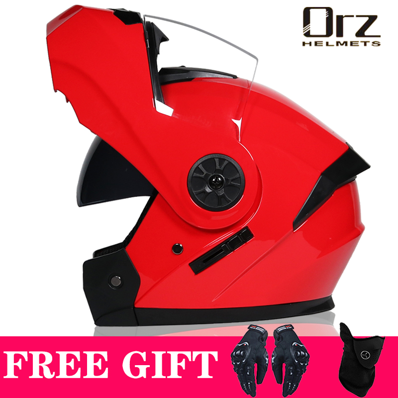 Latest DOT Approved Safety Mod - Dual Visor Motorcycle Racing Helmet ulasan dan harga