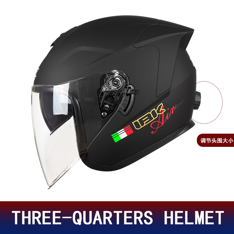 Dual Lens 3/4 Half Face Motorc - Motorcycle Helmet Inner Sun Visor Lens ulasan dan harga