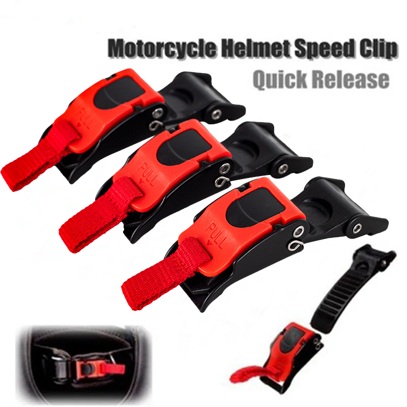 6Pcs Motorcycle Helmet  Buckle - Quick Release Buckle Motorcycle Helmet ulasan dan harga