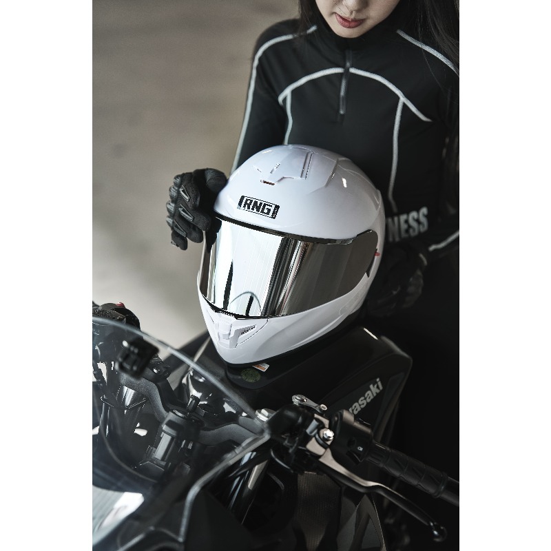 Airo Motorcycle Full Face Helm - Dual Visor Motorcycle Racing Helmet ulasan dan harga