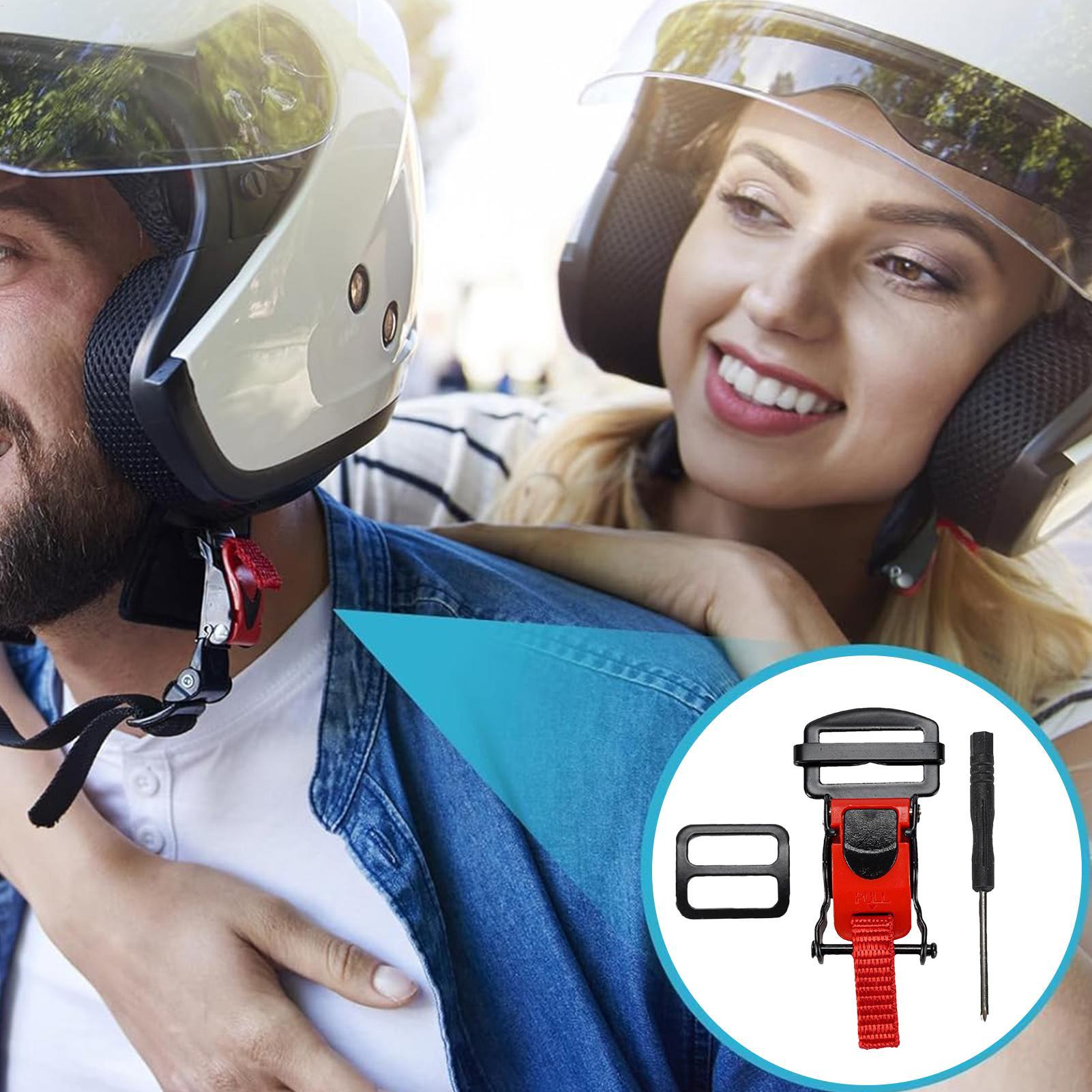 Motorcycle Helmets Quick Relea - Quick Release Buckle Motorcycle Helmet ulasan dan harga