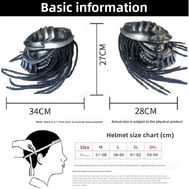 Airo New Custom Predator Full  - Custom Predator Motorcycle Helmet ulasan dan harga