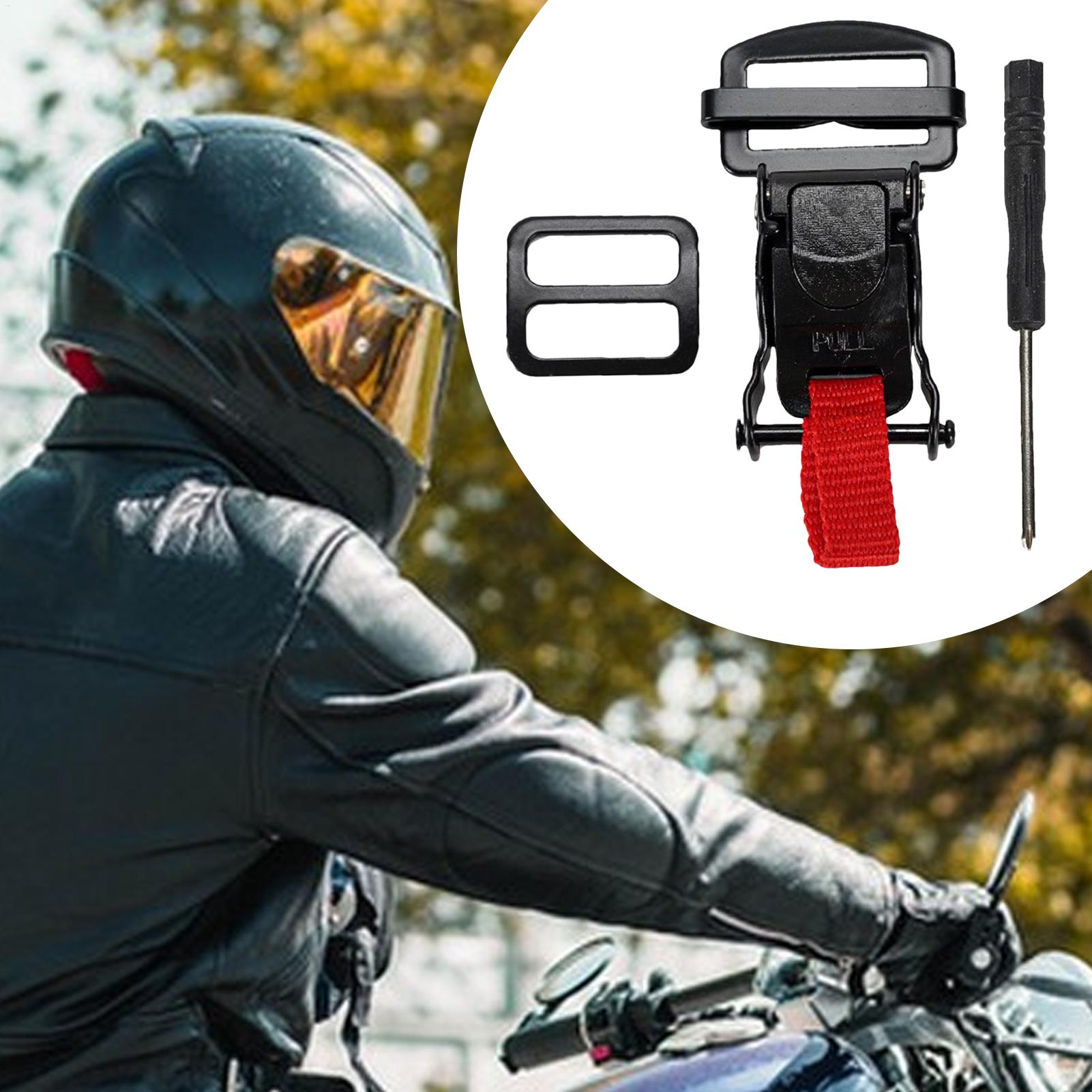 Motorcycle Helmets Quick Relea - Quick Release Buckle Motorcycle Helmet ulasan dan harga