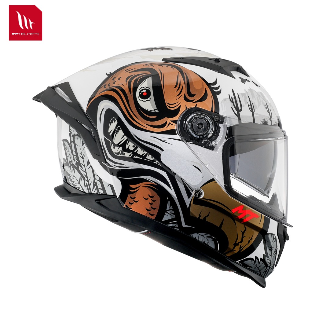 New Motorcycle Helmet Sharp 5  - Dual Visor Motorcycle Racing Helmet ulasan dan harga