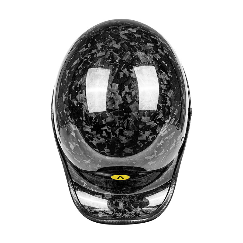 Premium Carbon Fiber Open Face - Carbon Fiber Lightweight Motorcycle Helmet ulasan dan harga