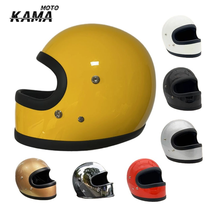 HOT DOT Certiication Retro Mot - Vintage Open Face Retro Helmet ulasan dan harga