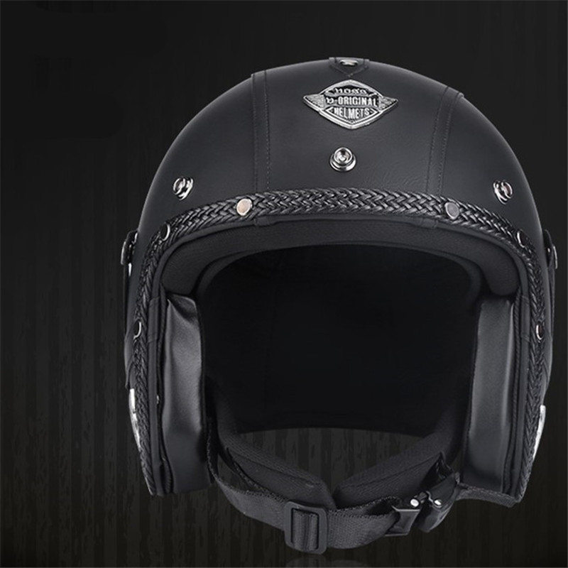 New Arrival Helmets Open Face  - Vintage Open Face Retro Helmet ulasan dan harga