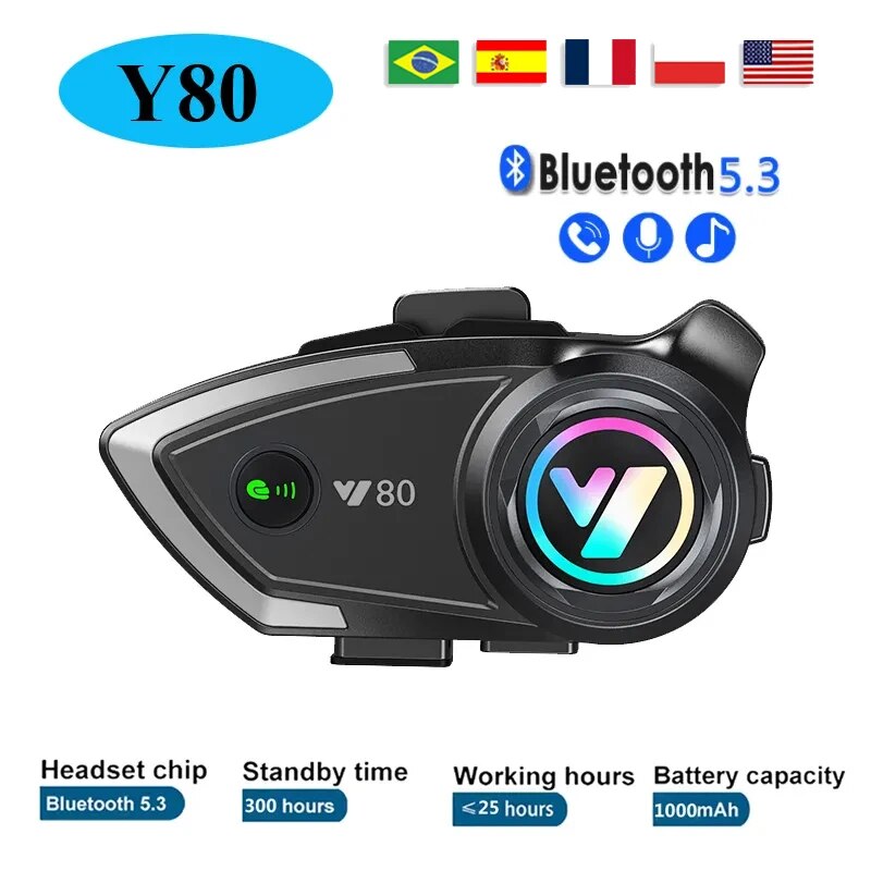 Y80 Motorcycle Helmet Bluetoot - Full Face Motorcycle Helmet With Bluetooth ulasan dan harga