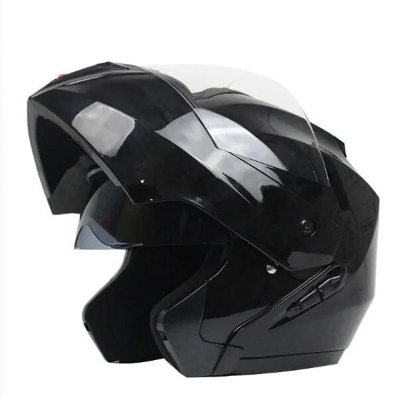 Latest DOT Approved Safety Mod - Dual Visor Motorcycle Racing Helmet ulasan dan harga