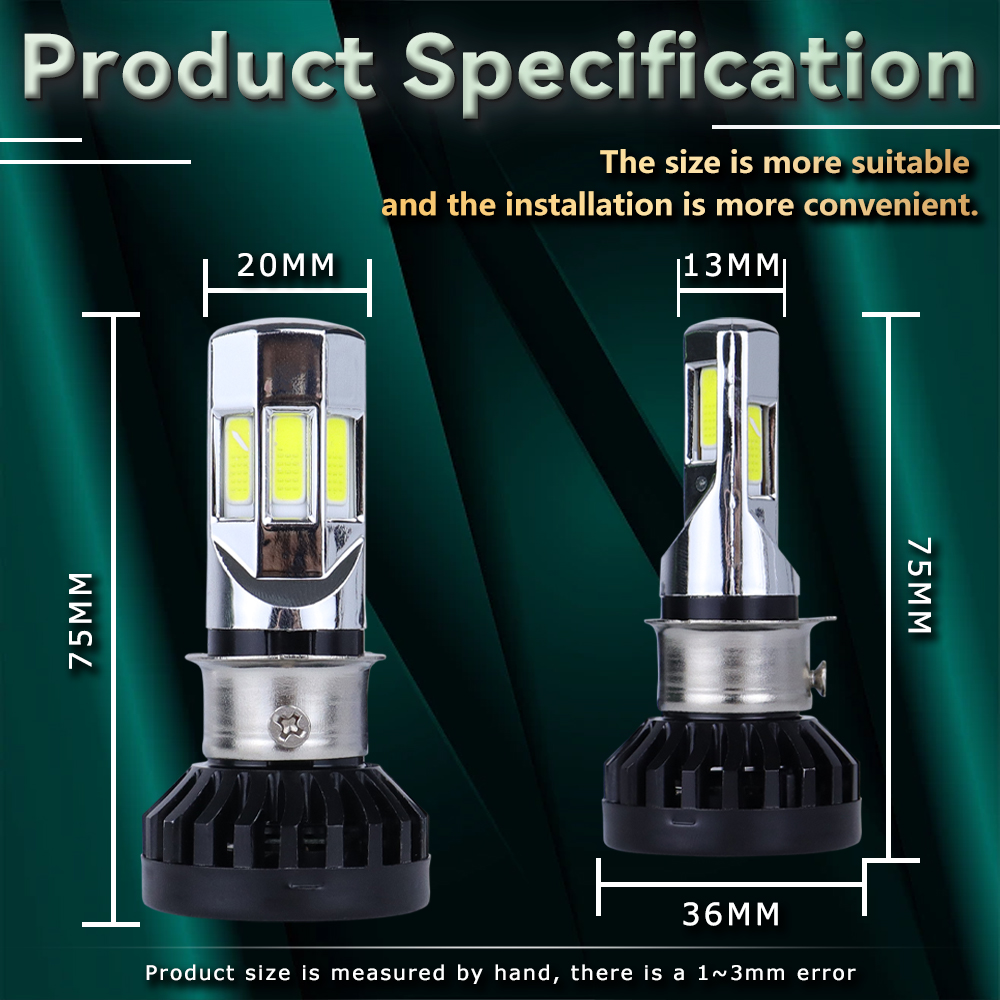 Rtd Universal Type M02E Motorc - Universal Motorcycle Led Headlight Projector ulasan dan harga