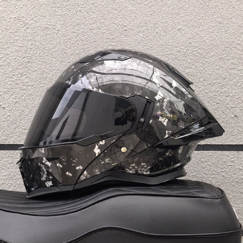 Unisex Adult Modular Flip‑Up F - Modular Flip Up Motorcycle Helmet Dot Approved ulasan dan harga