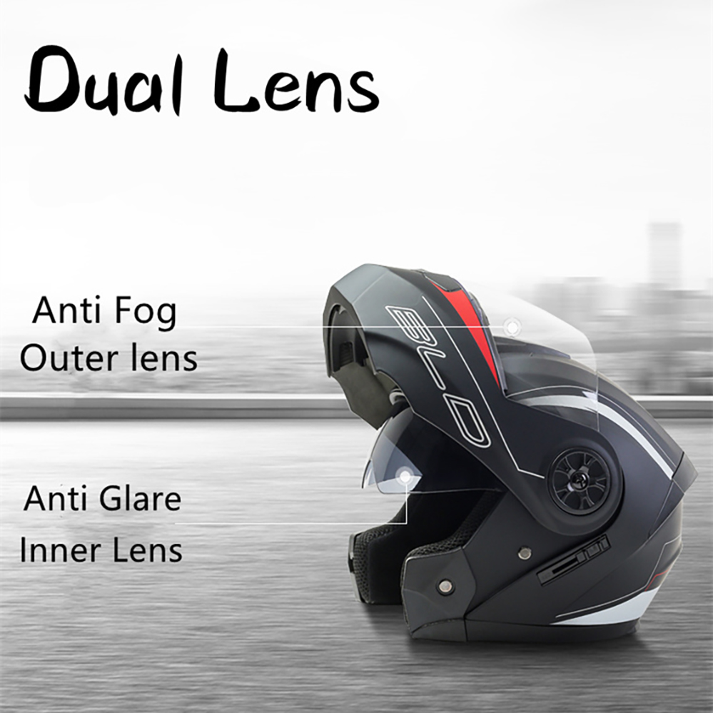 Personalised Full Face Casco F - Modular Flip Up Motorcycle Helmet Dot Approved ulasan dan harga