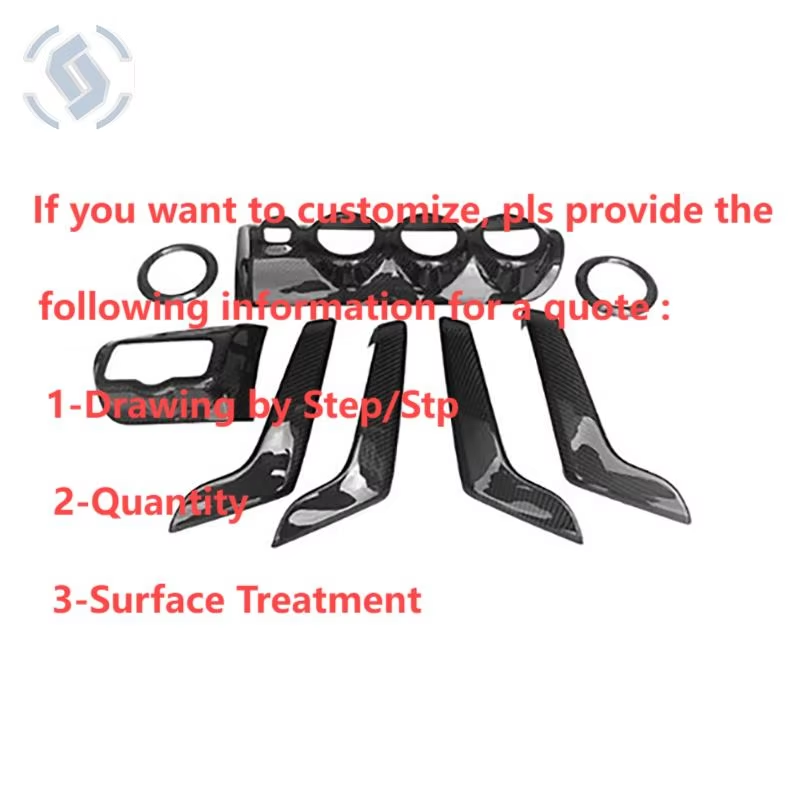 Patterned CNC Cut Custom Carbo - Motorcycle Parts ulasan dan harga