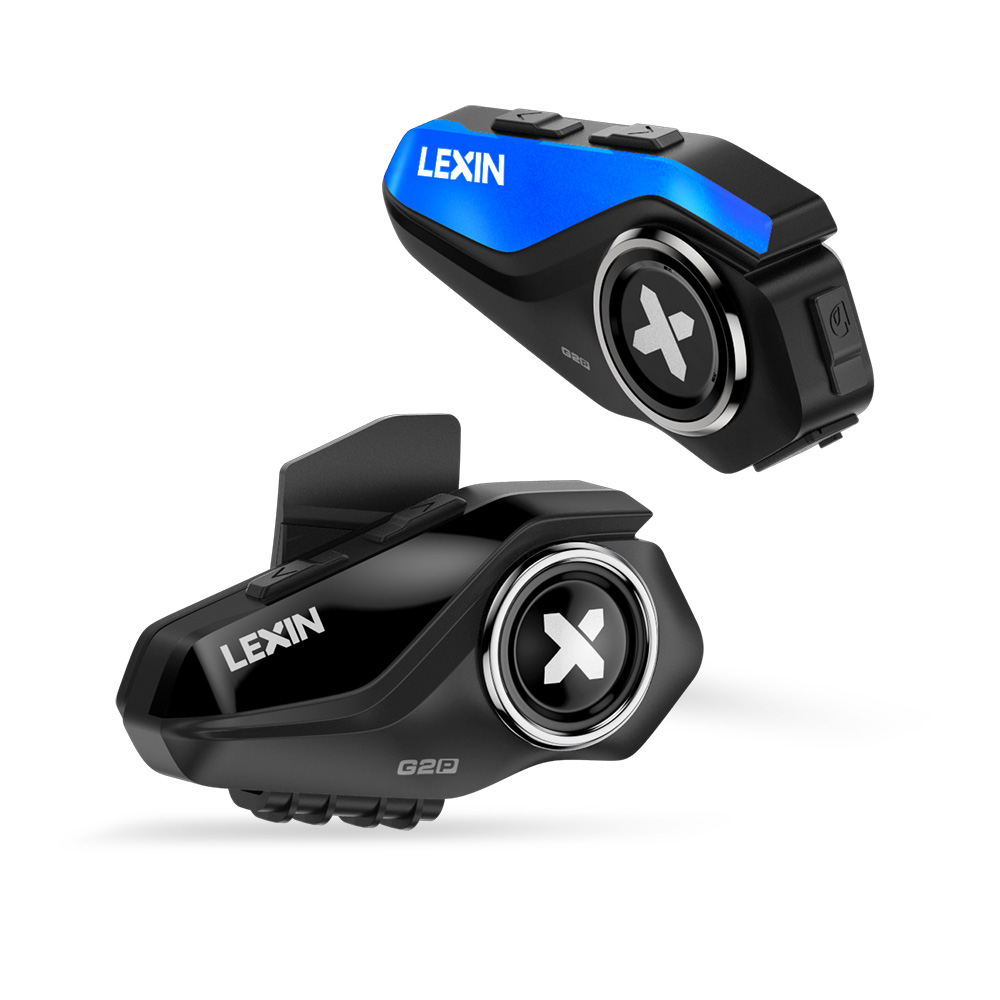 Lexin G2P 2PCS Motorcycle Helm - Full Face Motorcycle Helmet With Bluetooth ulasan dan harga